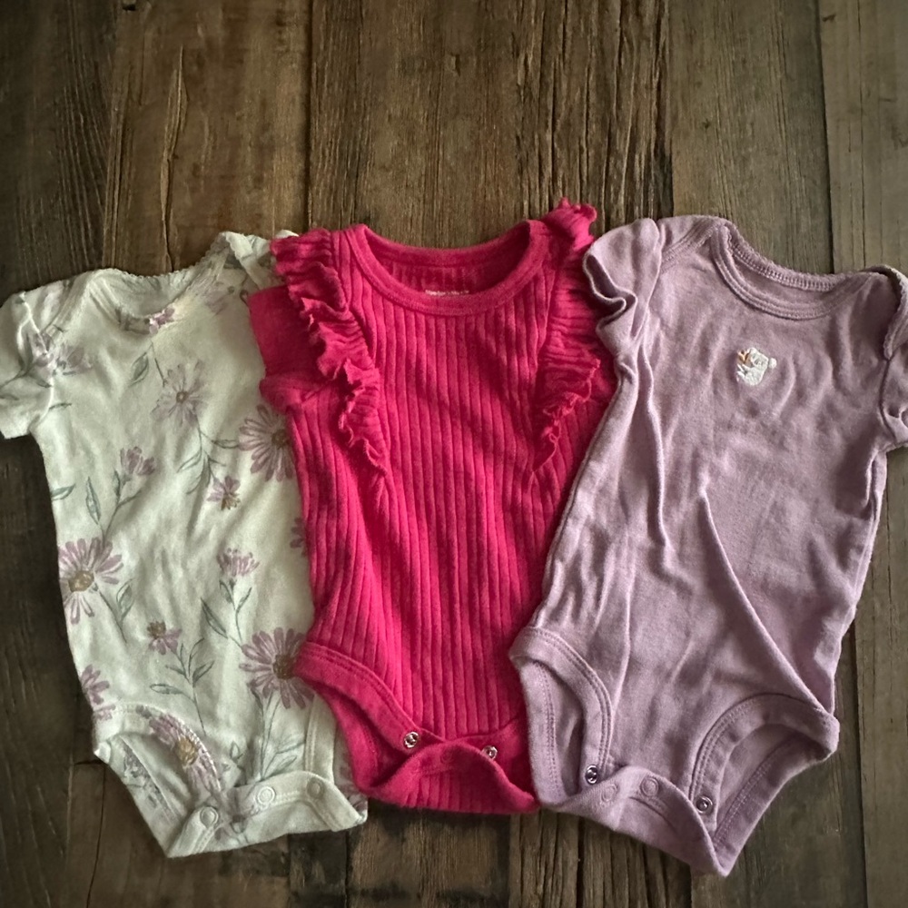 3pc Baby onesies